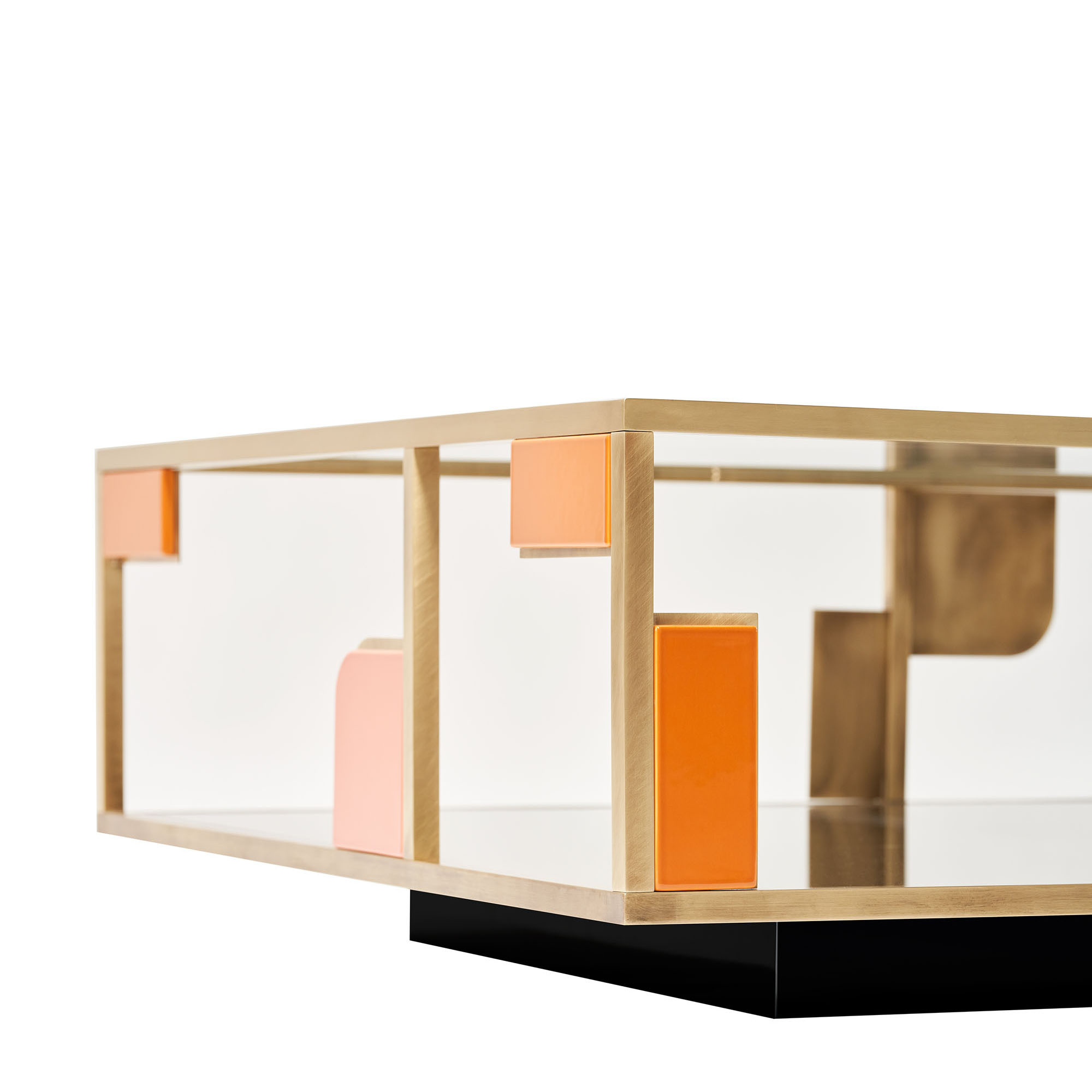 Sunset - Square coffee table 